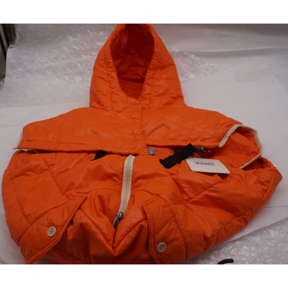 Pookie Poncho 7AM 7.a.m Orange. Baby Carrier / Carseat / Stroller Cover. EUC!